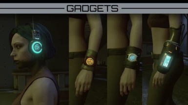 Starfield Gadgets - Watches and Headphones