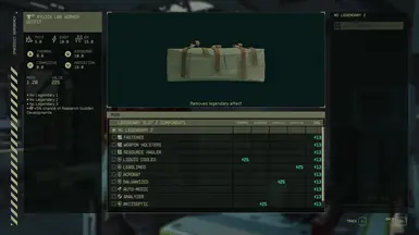 Legendary Modules (Slot 2)