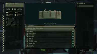 Legendary Modules (Slot 3)
