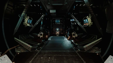 dark interiors frontier cockpit