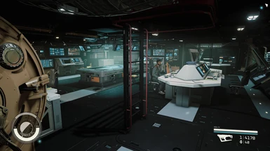 dark interiors stroud command center