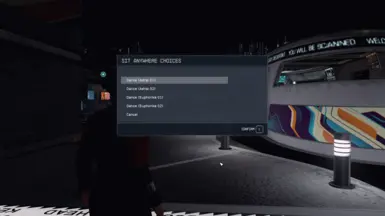 New in v1.3 - Menu shows only animations from category selected in the terminal