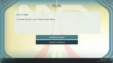 Any installed DLCs will show up here