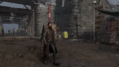 Default Pants and Boots - BLACK with kingqueenjack's Ranger Dustwear and Duelwear - Darker Texture