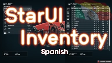 StarUI Inventory Spanish (Espanol)