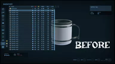 Coffee Mug problem that started this whole mess as an example.