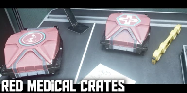 Red Mean Meds - Standardized Red Medical Boxes