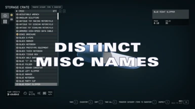 Distinct Misc Names - DMN