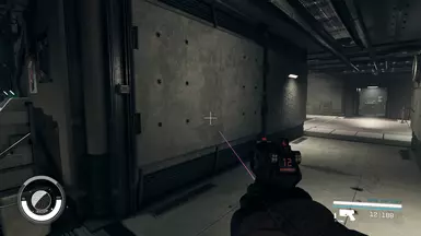 Purple Laser with Dot