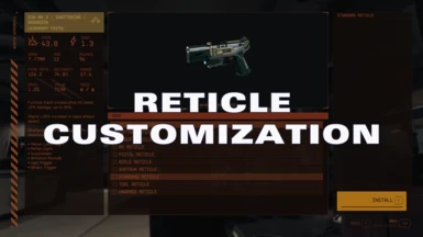 Reticle Customization - RC