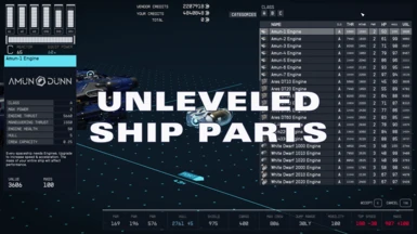 Unleveled Ship Parts - USP