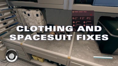 Clothing and Spacesuit Fixes - CSF