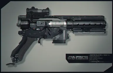 1313 Blaster Concept Art