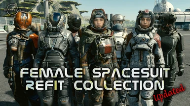 The Female Spacesuit Refit Collection - Updated