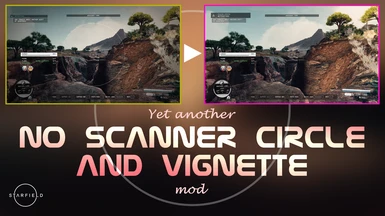 No Scanner Circle and Vignette - for latest game version