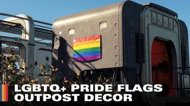 LGBTQ Pride Flags Outpost Decor