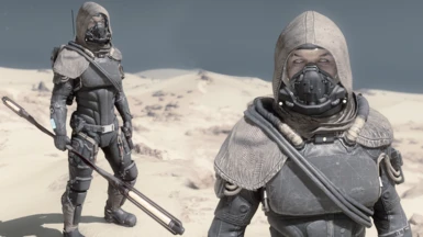 Nomad Spacesuit and Weapons