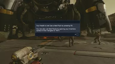 This mod does not affect the tutorial messages