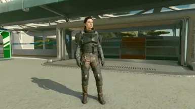 Female Security (No Helmet)