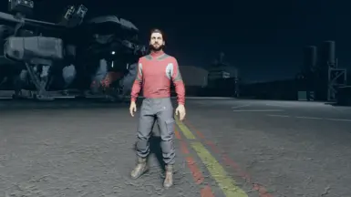 Male Red Shirt