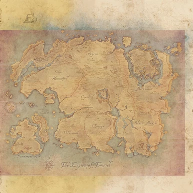 The Anthology map laid over my map