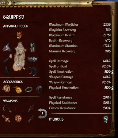 Oblivion Style UI - ReDarNed Updated