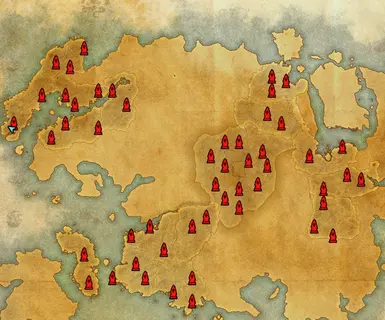 HarvestMap : Map, Coords, Compasses : Elder Scrolls Online AddOns