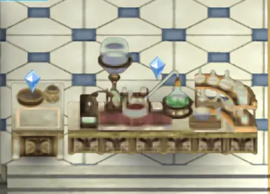 CookingTable(handmade) and Chemistry Set