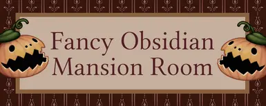Fancy Obsidian Mansion Room