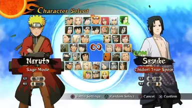 naruto ultimate ninja 2 characters