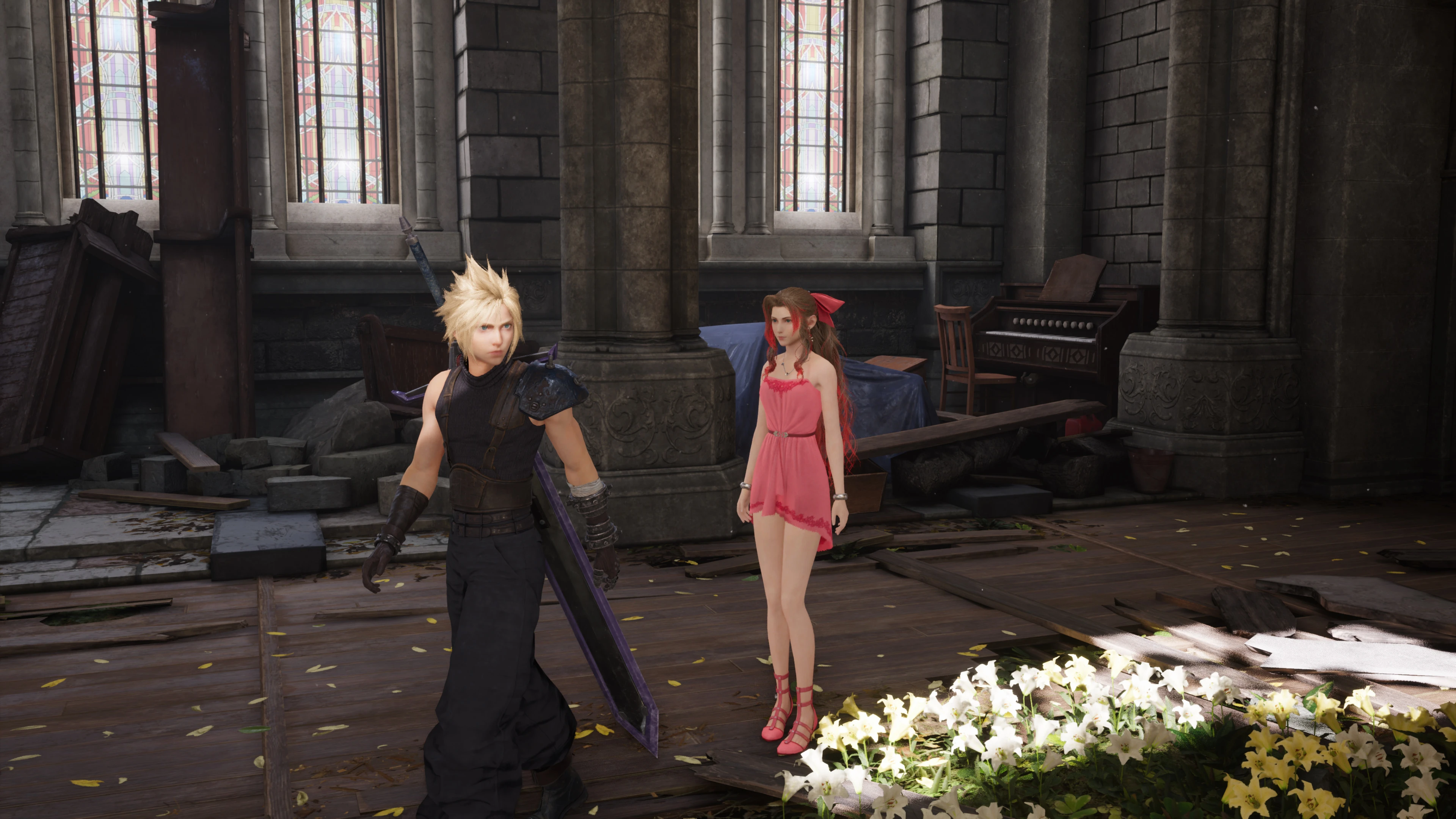 Aerith highlights at Final Fantasy VII Remake Nexus - Mods and community