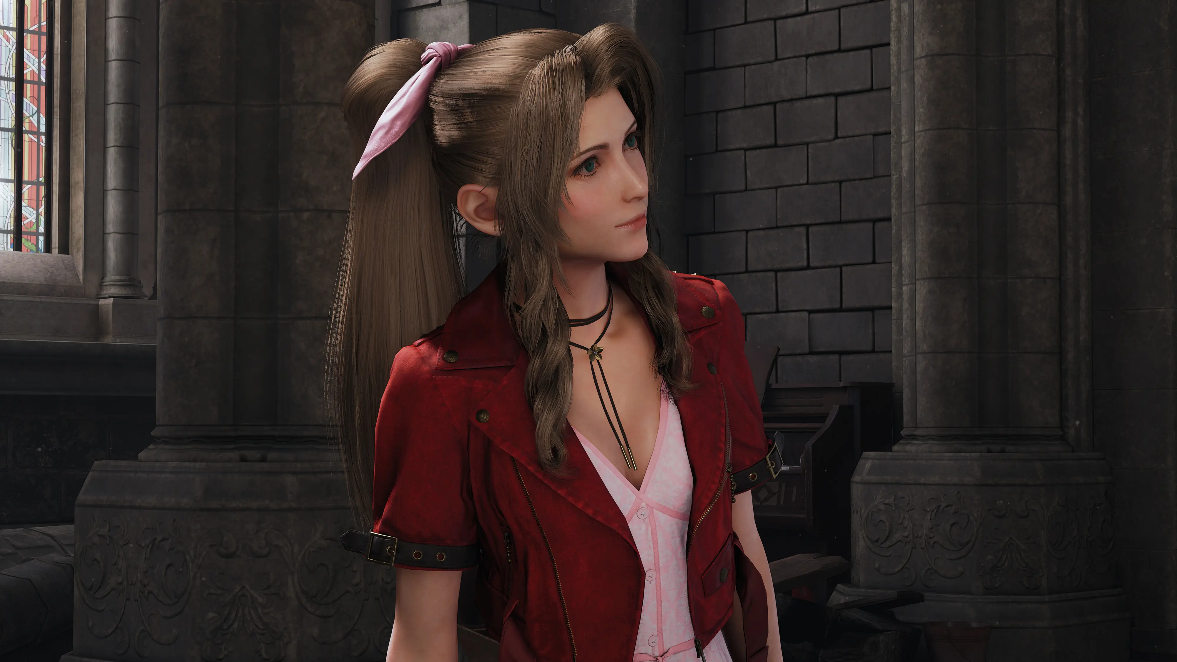 Ponytail Aerith at Final Fantasy VII Remake Nexus - Mods and community