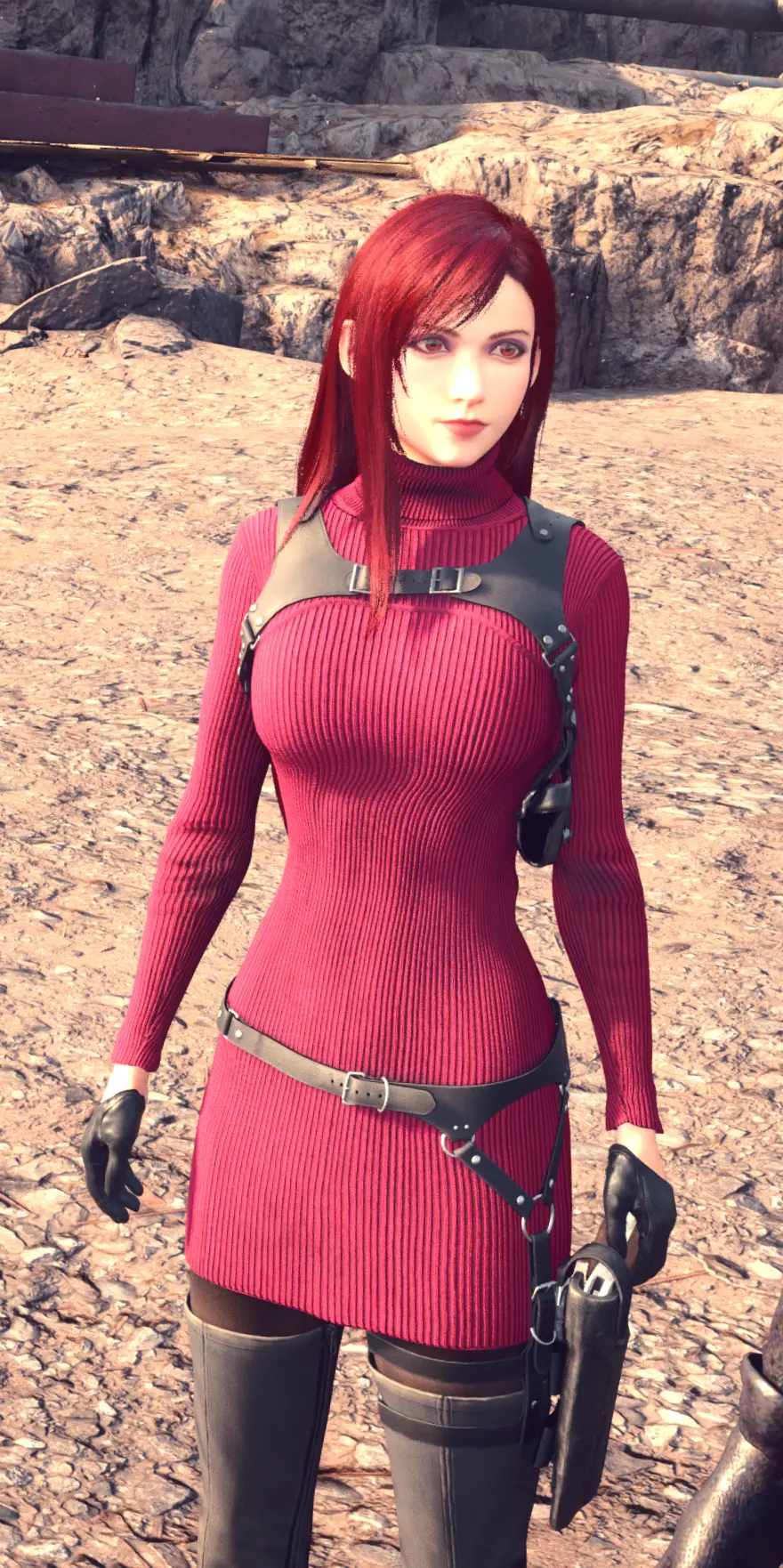 RE4 Remake Ada Wong outfit for Tifa at Final Fantasy VII Remake Nexus - Mods  and community