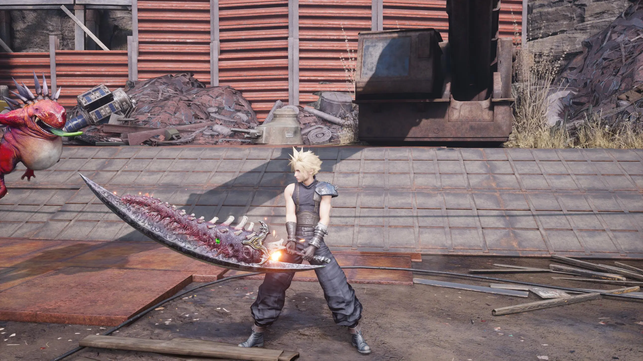 Sparda Over Buster Sword At Final Fantasy Vii Remake Nexus - Mods And 