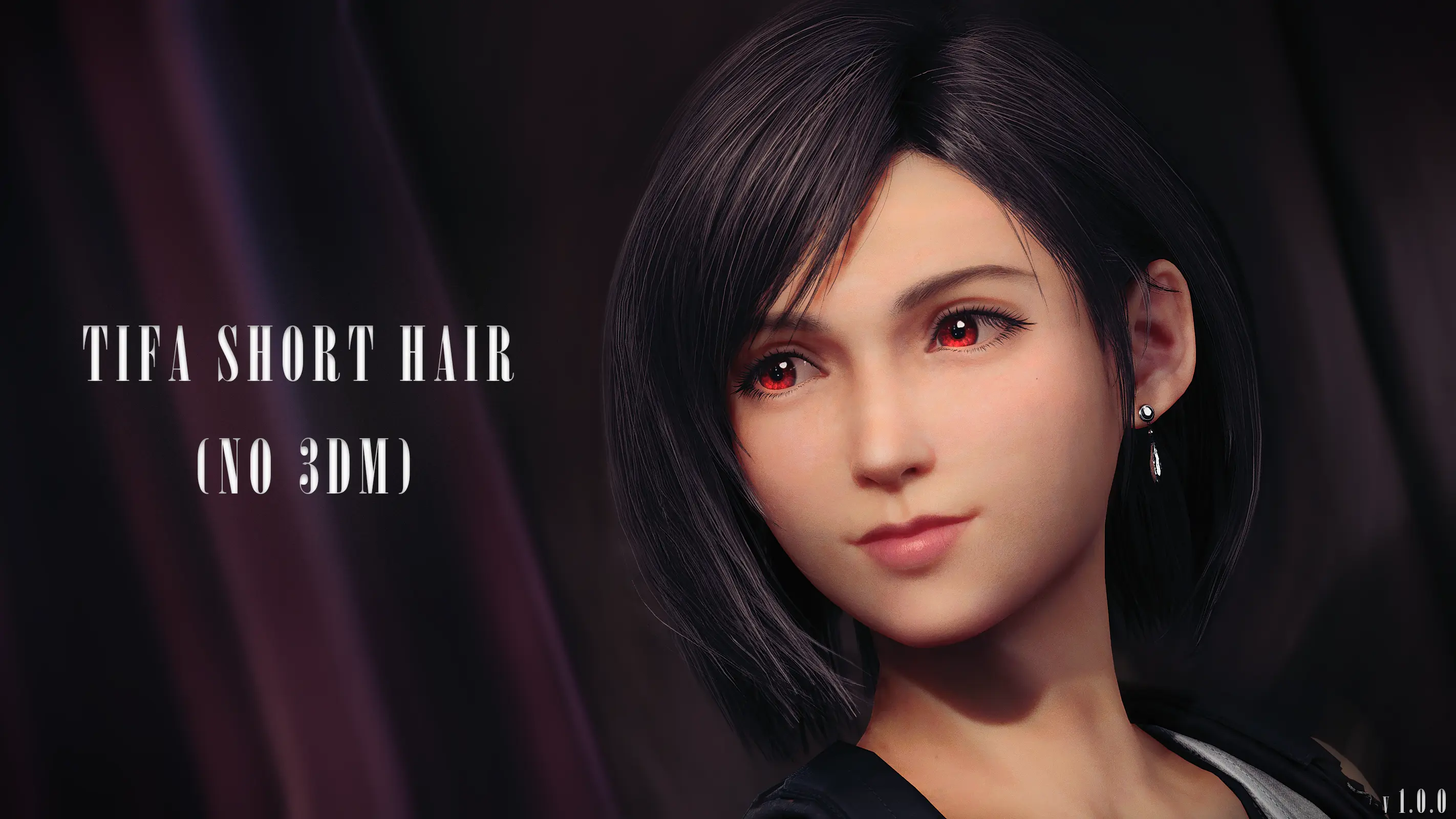 Tifa Short Hair (Standard Outfit) - No 3DM at Final Fantasy VII Remake  Nexus - Mods and community