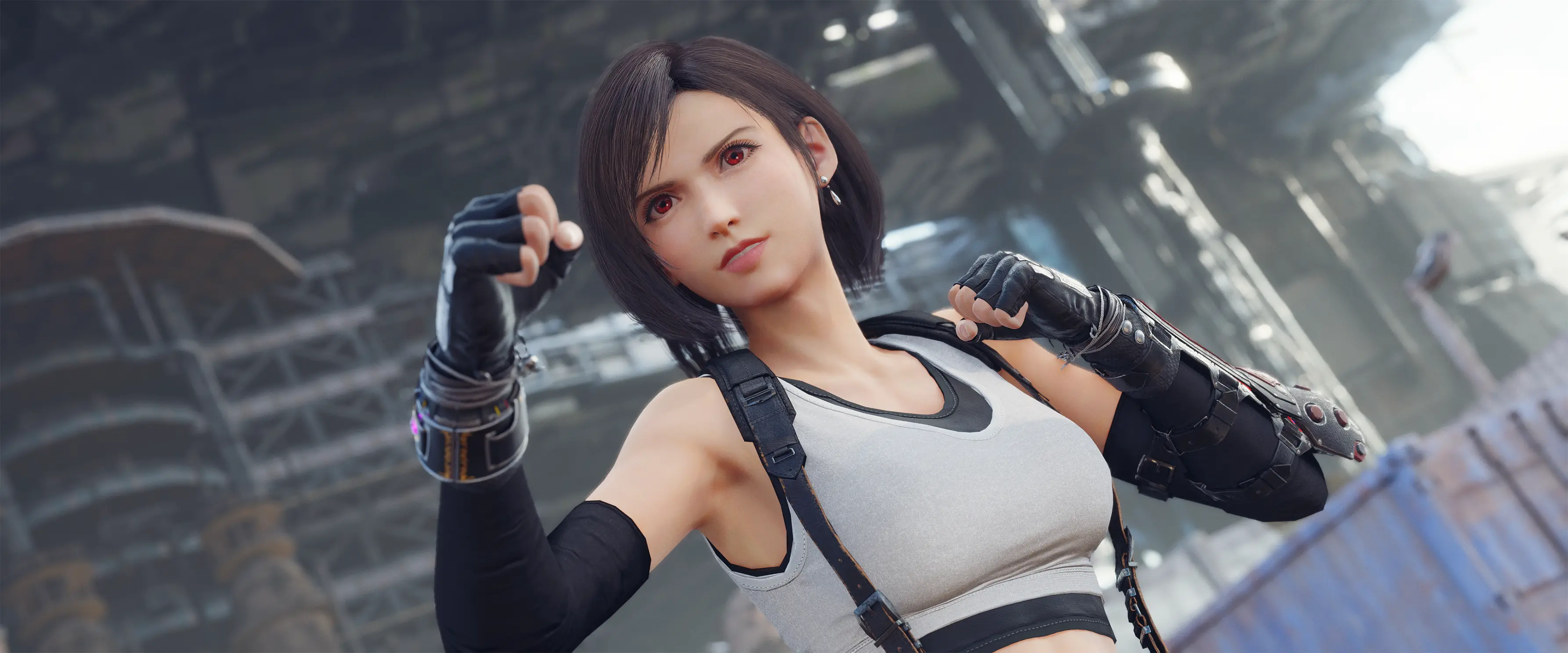 Tifa Short Hair (Standard Outfit) - No 3DM at Final Fantasy VII Remake  Nexus - Mods and community