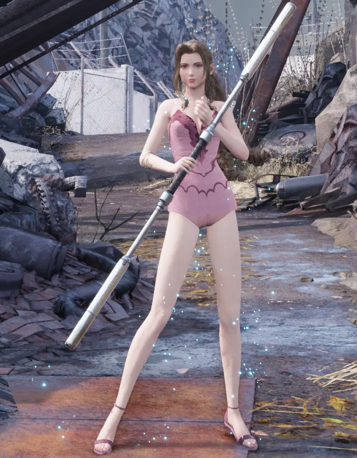 New Final Fantasy VII Remake PC Mod Adds a Flirty Dress for Aerith