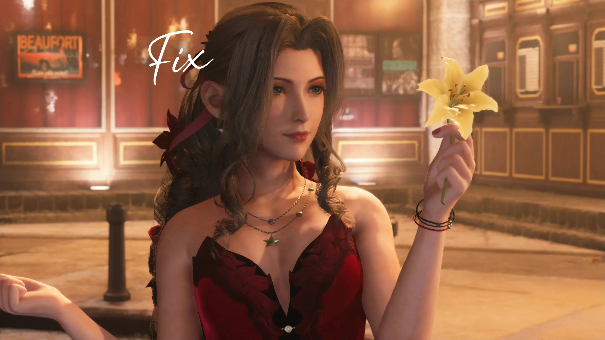 Aerith Sexy Dress Swap Fix At Final Fantasy Vii Remake Nexus Mods And