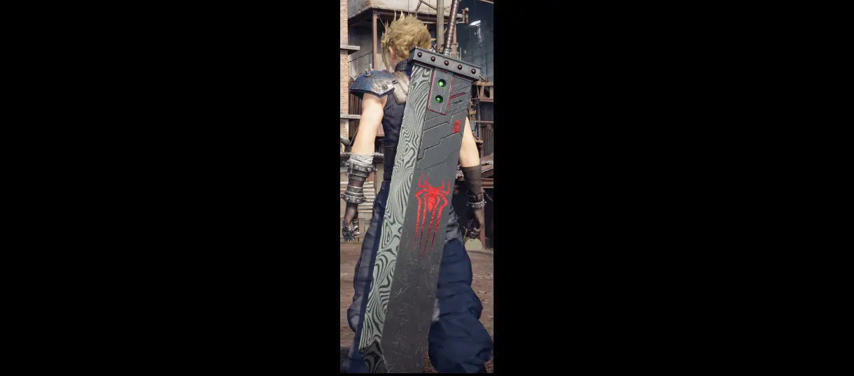 Damascus Spider Buster with menu image replacement at Final Fantasy VII ...