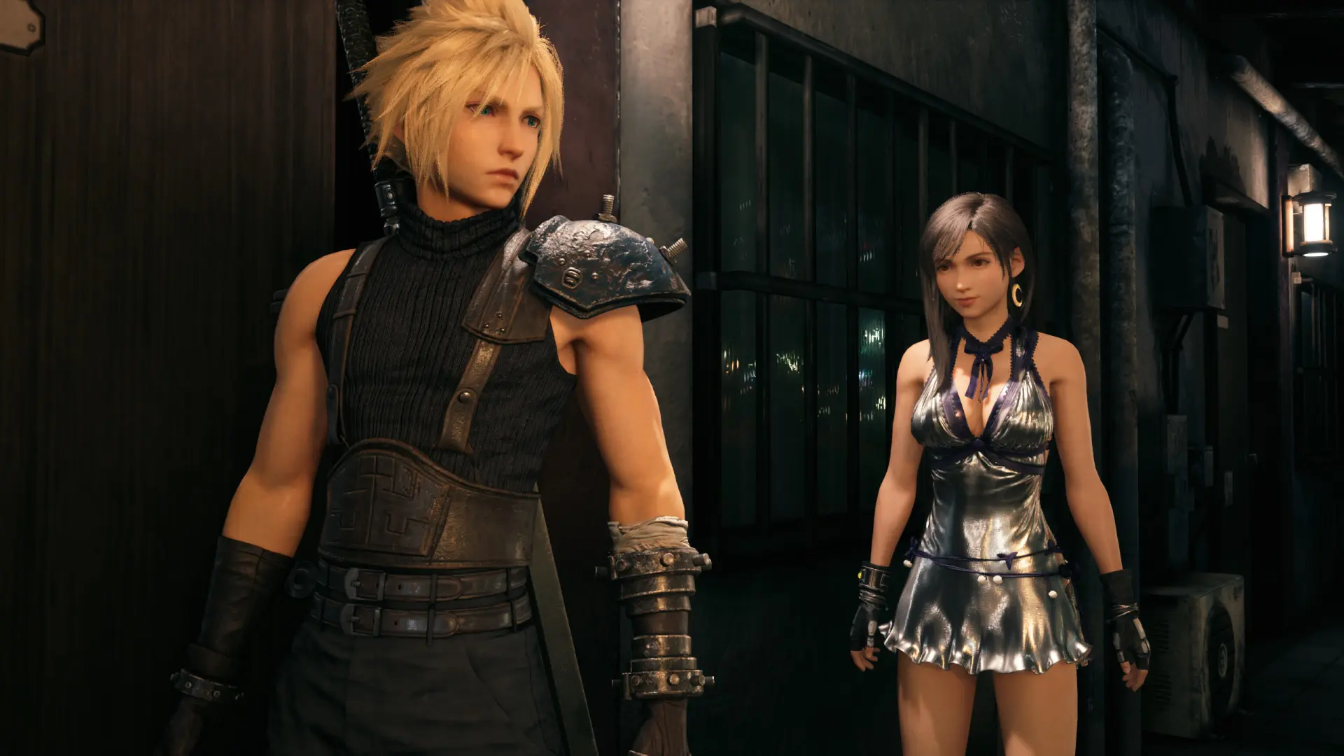 A Final Fantasy X style Cloud and Tifa FFVII Remake mod? Sure