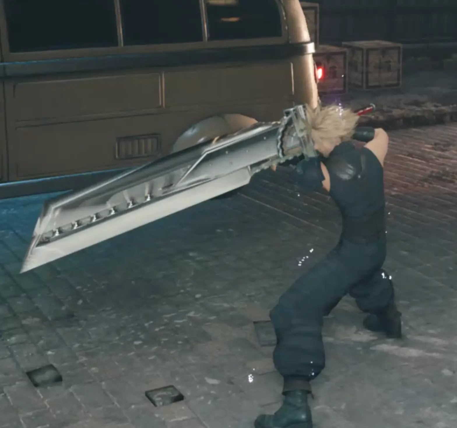 Final Fantasy VII Remake RE2 Remake Mod Allows You to Play As Cloud Strife