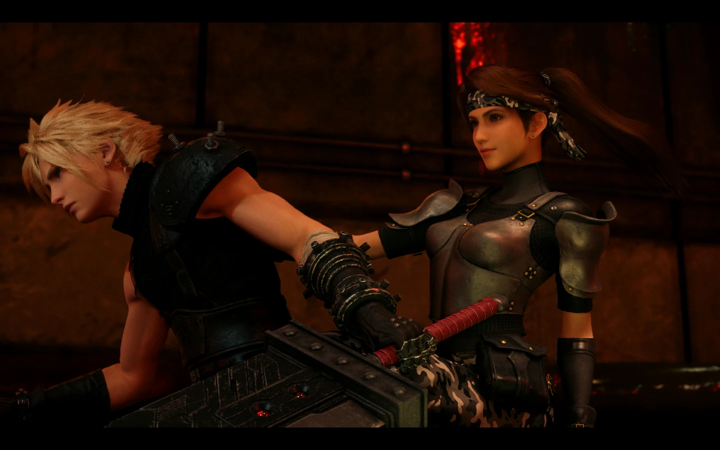 Camo And Golden Jessie At Final Fantasy Vii Remake Nexus Mods And Community 8436