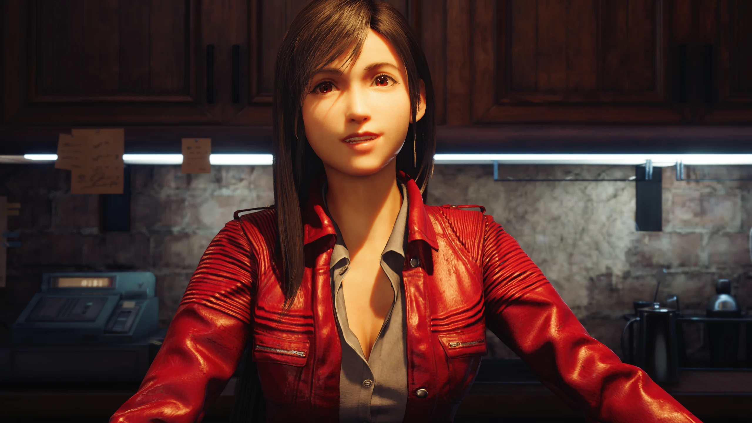 Retro Riding Jacket for Tifa at Final Fantasy VII Remake Nexus - Mods ...