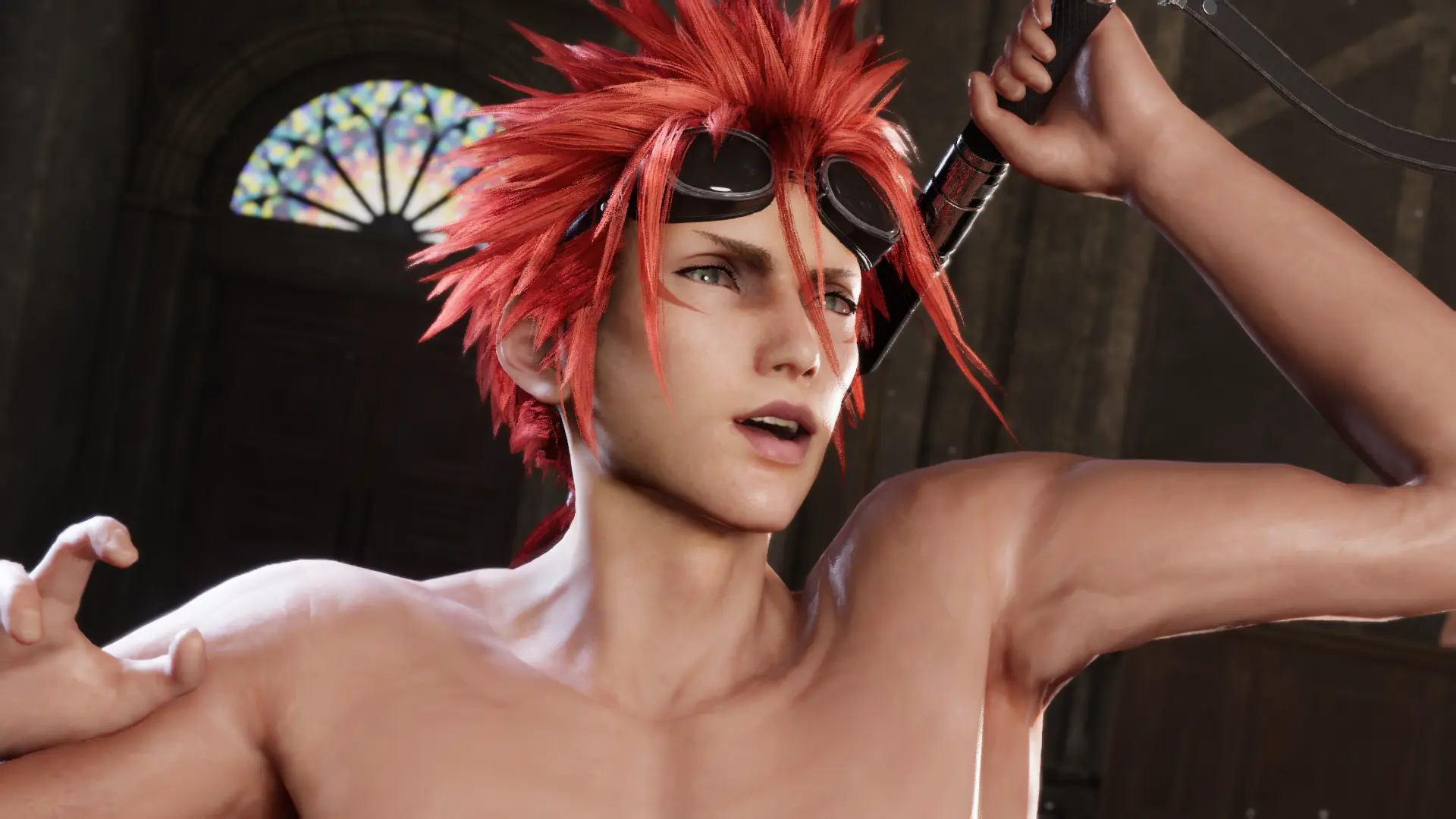 Shirtless Reno At Final Fantasy Vii Remake Nexus Mods And Community