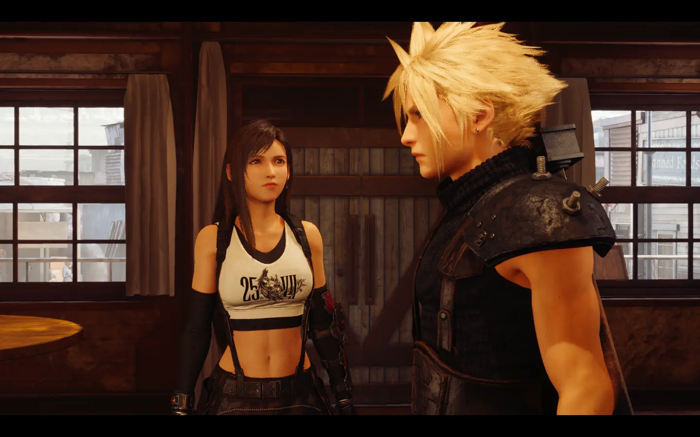 Tifa 25th Anniversary T-shirt At Final Fantasy Vii Remake Nexus - Mods 