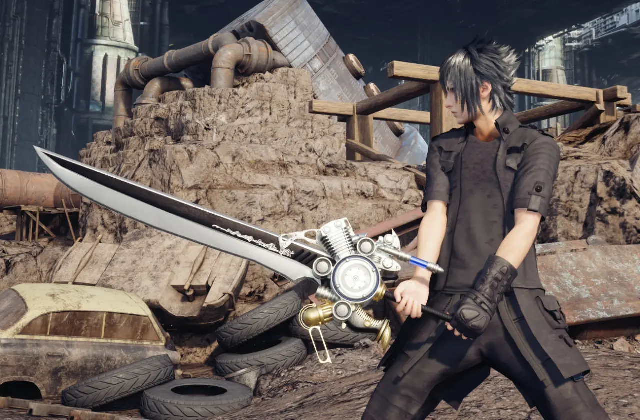 FFXV Engine Blade At Final Fantasy VII Remake Nexus Mods And Community   741 1647441095 165769598 