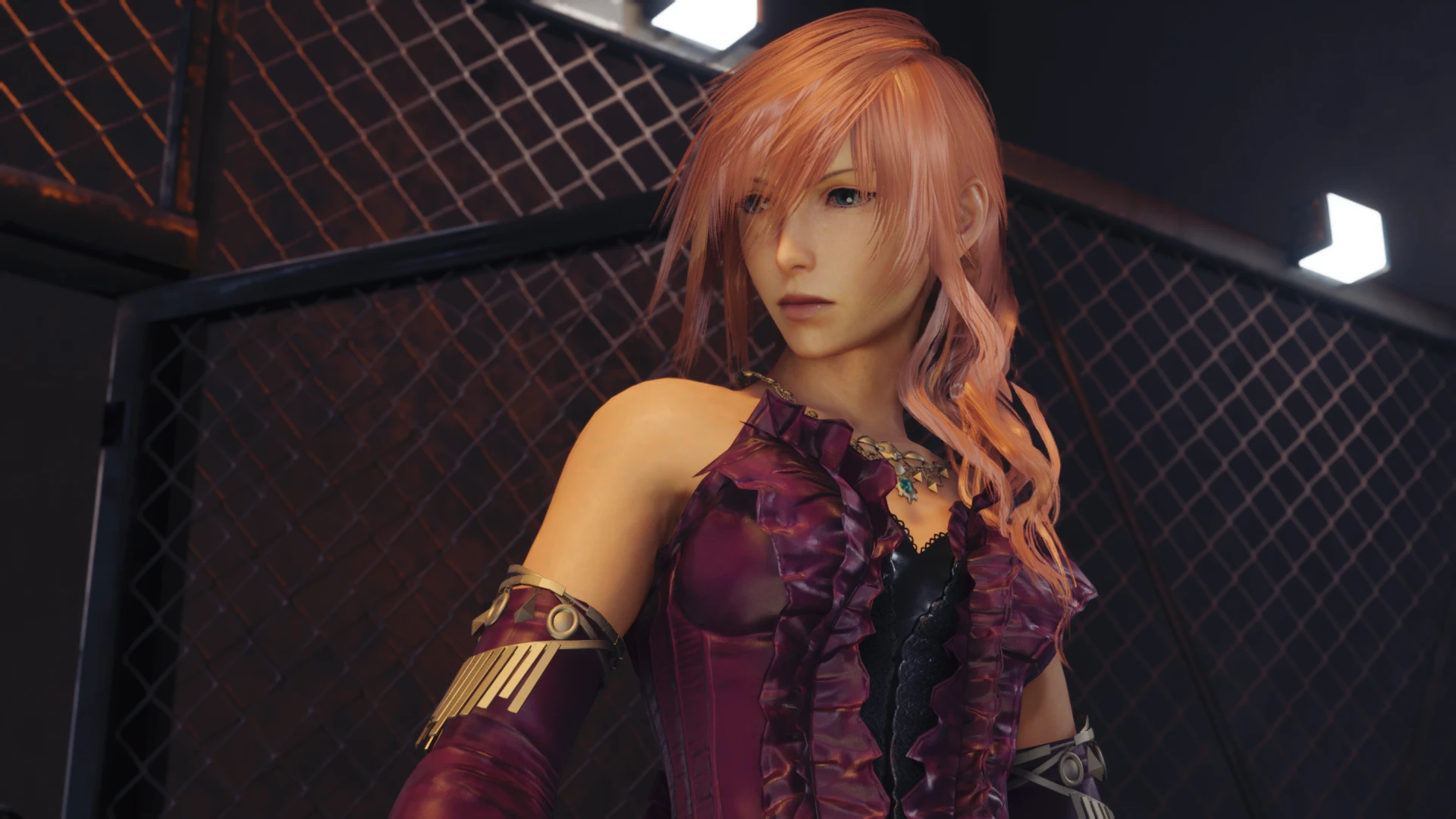 Cloud as Lightning Farron at Final Fantasy VII Remake Nexus - Mods and ...