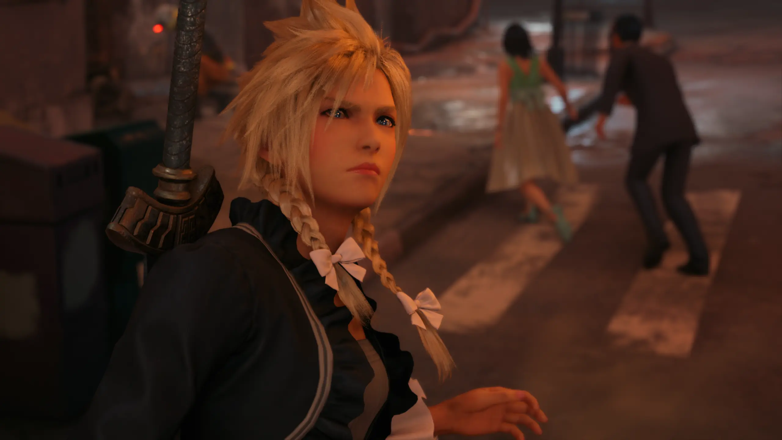 Cloud - Blue Eyes (Claudia Eyes) at Final Fantasy VII Remake Nexus ...