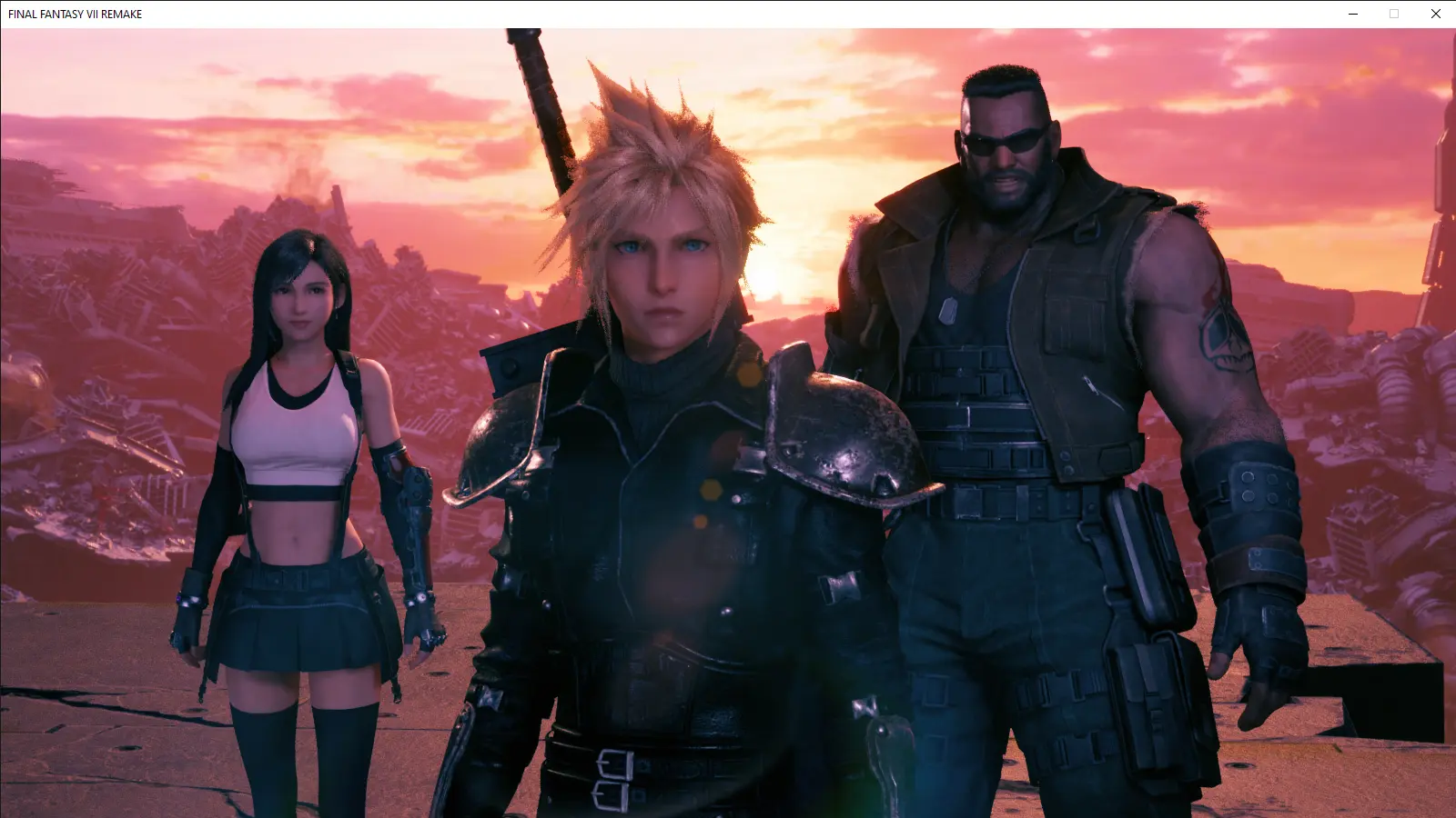 Cloud 3rd rank soldier black version at Final Fantasy VII Remake Nexus ...