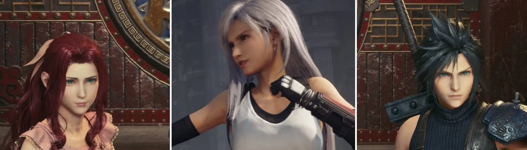 Hair Colors for Cloud Aerith and Tifa at Final Fantasy VII Remake Nexus - Mods and community